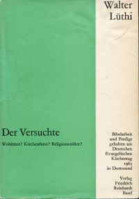 Lüthi, Der Versuchte. (Umschlag)