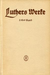 Luther, Werke in Auswahl. (Umschlag)