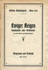 Ewiger Reigen. (Umschlag)