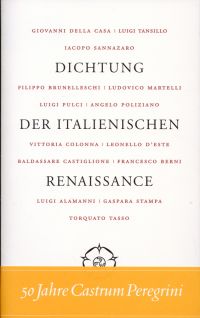 Engelhard, Dichtung der italienischen Renaissance. (Umschlag)