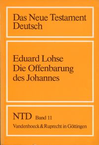 Lohse, Die Offenbarung des Johannes. (Umschlag)