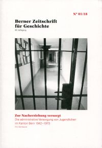 Germann, Zur Nacherziehung versorgt. (Umschlag)