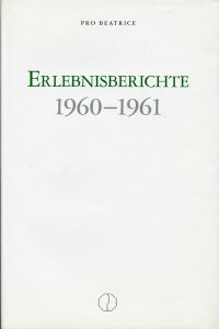 [Brunner, Erlebnisberichte 1960 - 1961. (Umschlag)