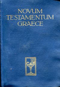 Nestle, Novum Testamentum Graece. (Umschlag)