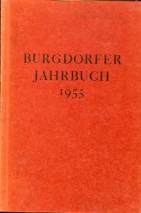 Burgdorfer Jahrbuch 1955. (Umschlag)