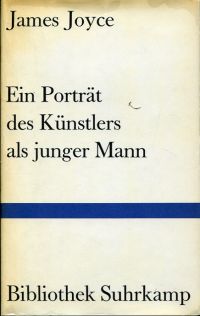 Joyce, Ein Porträt des Künstlers als junger Mann. (Umschlag)