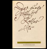 Keller, Der junge Gottfried Keller. (Umschlag)