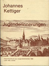 Kettiger, Jugenderinnerungen. (Umschlag)