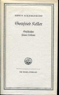 Ackerknecht, Gottfried Keller. (Umschlag)