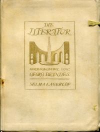 Levertin, Selma Lagerlöf. (Umschlag)
