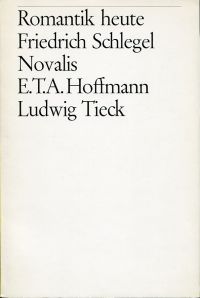 Romantik heute. (Umschlag)