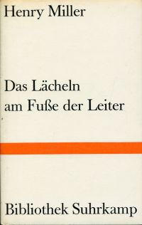 Miller, Das Lächeln am Fusse der Leiter. (Umschlag)