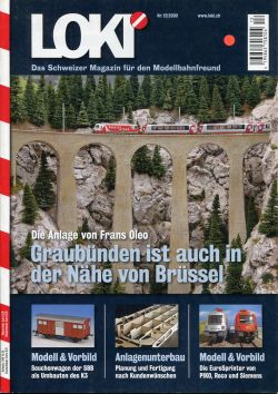 LOKI. Das Schweizer Magazin für Eisenbahn- und Modellbahnfreunde, 12 (2009) (Umschlag)