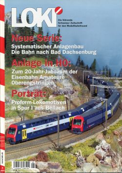 LOKI. Das Schweizer Magazin für Eisenbahn- und Modellbahnfreunde, 5 (2004) (Umschlag)