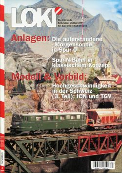 LOKI. Das Schweizer Magazin für Eisenbahn- und Modellbahnfreunde, 4 (2004) (Umschlag)