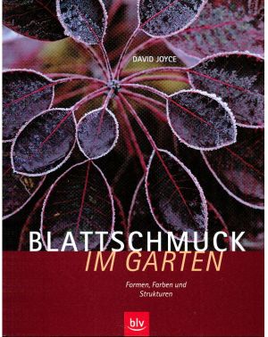 Joyce, Blattschmuck im Garten. (Einband)
