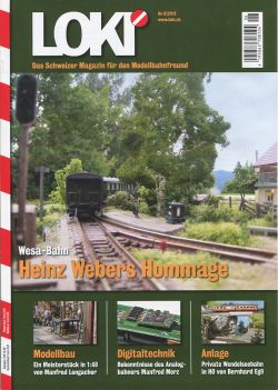 LOKI. Das Schweizer Magazin für Eisenbahn- und Modellbahnfreunde, 6 (2013) (Umschlag)
