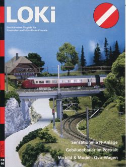 LOKI. Das Schweizer Magazin für Eisenbahn- und Modellbahnfreunde, 7-8 (1998) (Umschlag)