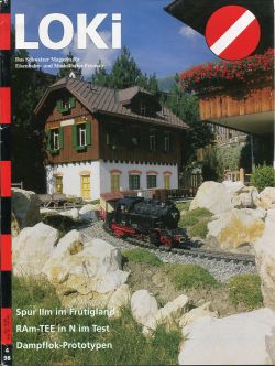 LOKI. Das Schweizer Magazin für Eisenbahn- und Modellbahnfreunde, 4 (1998) (Umschlag)