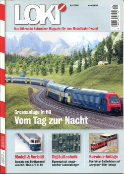 LOKI. Das Schweizer Magazin für Eisenbahn- und Modellbahnfreunde, 6 (2005) (Umschlag)