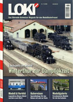 LOKI. Das Schweizer Magazin für Eisenbahn- und Modellbahnfreunde, 7-8 (2006) (Umschlag)