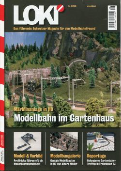 LOKI. Das Schweizer Magazin für Eisenbahn- und Modellbahnfreunde, 6 (2008) (Umschlag)