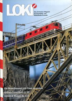 LOKI. Das Schweizer Magazin für Eisenbahn- und Modellbahnfreunde, 2 (1999) (Umschlag)