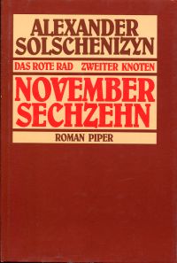 Solženicyn, November sechzehn. (Umschlag)