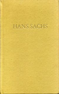 Sachs, Werke, Band 2: (Umschlag)