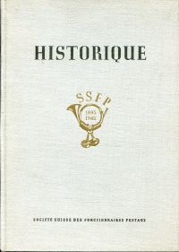 Gmür, 50 ans d'activité de la Société Suisse des fonctionnaires postaux. (Umschlag)