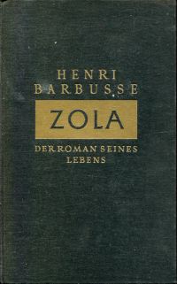 Barbusse, Zola. (Umschlag)