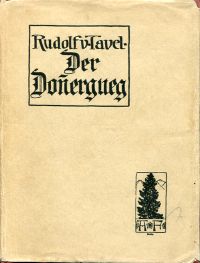 Tavel, Der Donnergueg. (Umschlag)