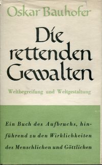 Bauhofer, Die rettenden Gewalten (Umschlag)