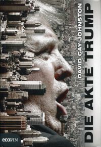 Johnston, Die Akte Trump. (Umschlag)