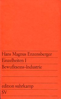 Enzensberger, Einzelheiten. (Umschlag)