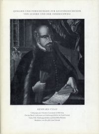 Schmid, Quellen und Forschungen zur Kulturgeschichte von Luzern und der Innersch (Umschlag)