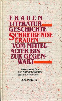 Gnüg, Frauen-Literatur-Geschichte. (Umschlag)