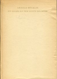 Schneider, Arnold Böcklin. (Umschlag)