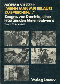 Barrios de Chungara, "Wenn man mir erlaubt zu sprechen...". (Umschlag)