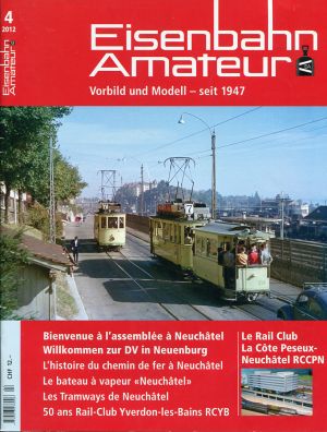 Eisenbahn-Amateur, Nr. 4/2012. (Umschlag)