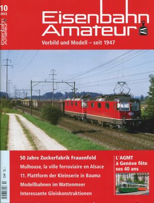 Eisenbahn-Amateur, Nr. 10/2013. (Umschlag)