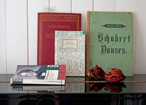 bildreich karten PK 1046: im schubertzimmer.