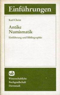 Christ, Antike Numismatik. (Umschlag)