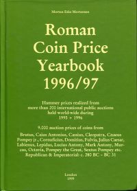 Mortensen, Roman coin price yearbook 1996/97. (Umschlag)