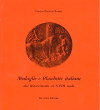Panvini Rosati, Medaglie e placchette italiane dal rinascimento al XVIII secolo. (Umschlag)