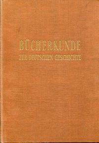 Franz, Bücherkunde zur deutschen Geschichte. (Umschlag)