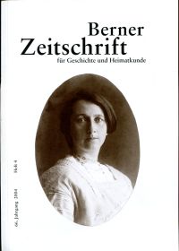 Bochsler, Margarethe Hardegger (1882-1963): Ihre Jugend in Bern und ihr Aufstieg (Umschlag)