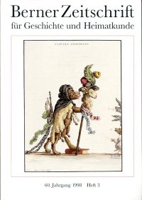 Bern 1798-1848: Aspekte aus einer Zeit des Umbruchs. (Umschlag)