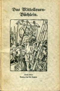 Münger, Das Mittelleuen-Büchlein. (Umschlag)