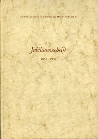 Evangelisches Seminar Muristalden. (Umschlag)